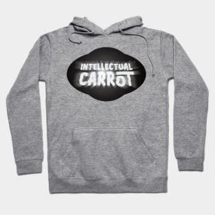 Intellectual Carrot From Another World (B&W) Hoodie